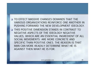 DEVELOPMENT AND ADMINISTRATION (II)