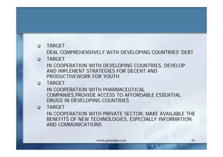 DEVELOPMENT AND ADMINISTRATION (II)