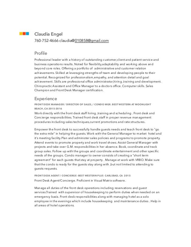 Claudia Engel Resume 10 24 Pdf