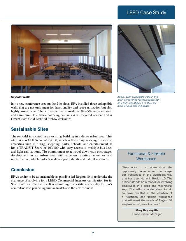 Leed case study image