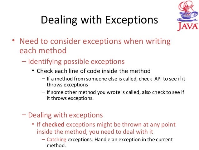 06 exceptions