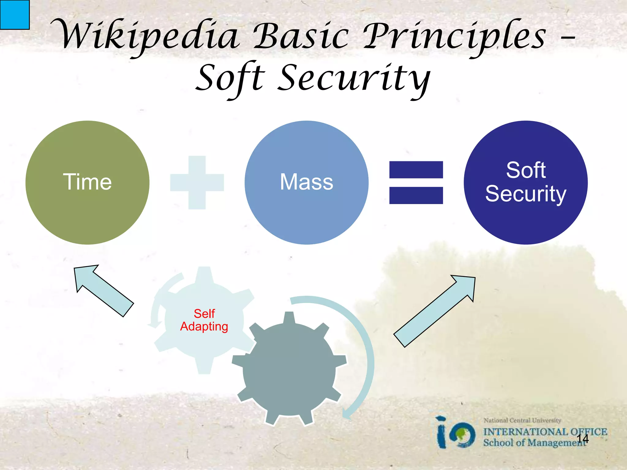Wikipedia Basic Principles – Soft Security14