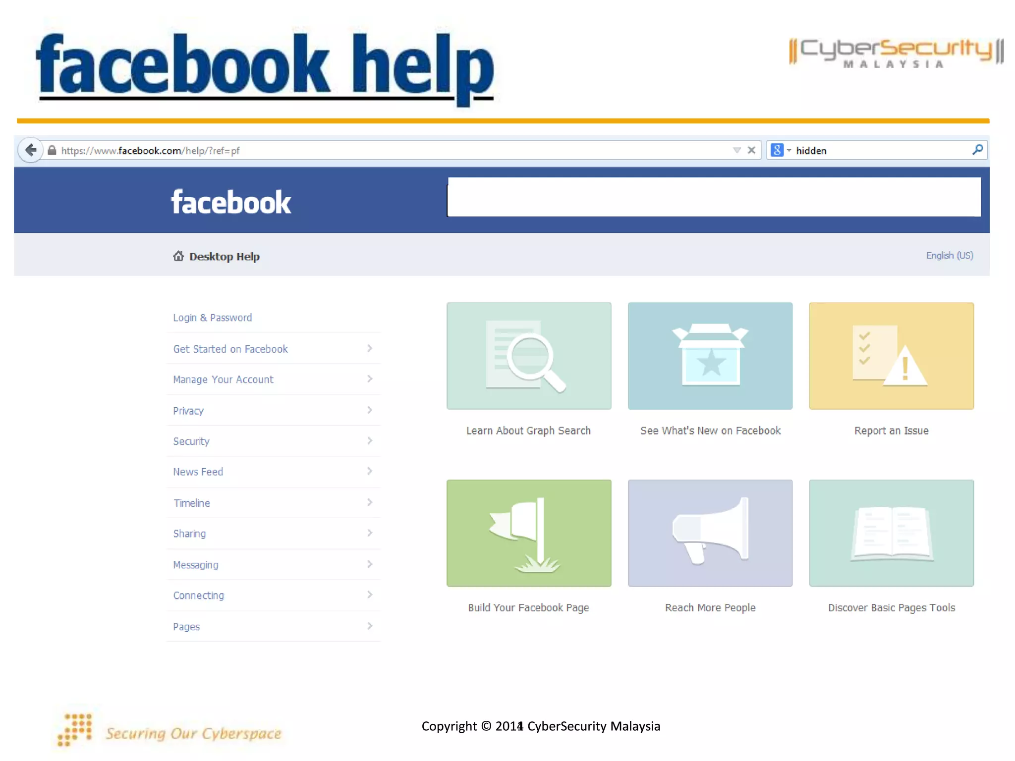 Copyright © 2011 CyberSecurity MalaysiaCopyright © 2014 CyberSecurity Malaysia
 