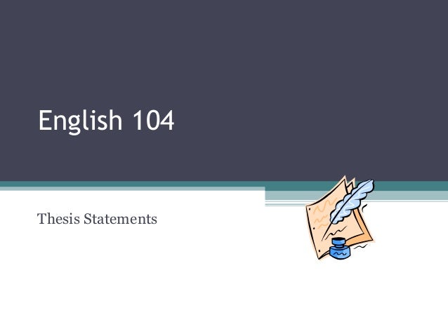 Dissertation in english