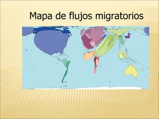 Mapa de destinos turísticos