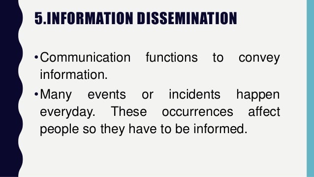06 functions of communication