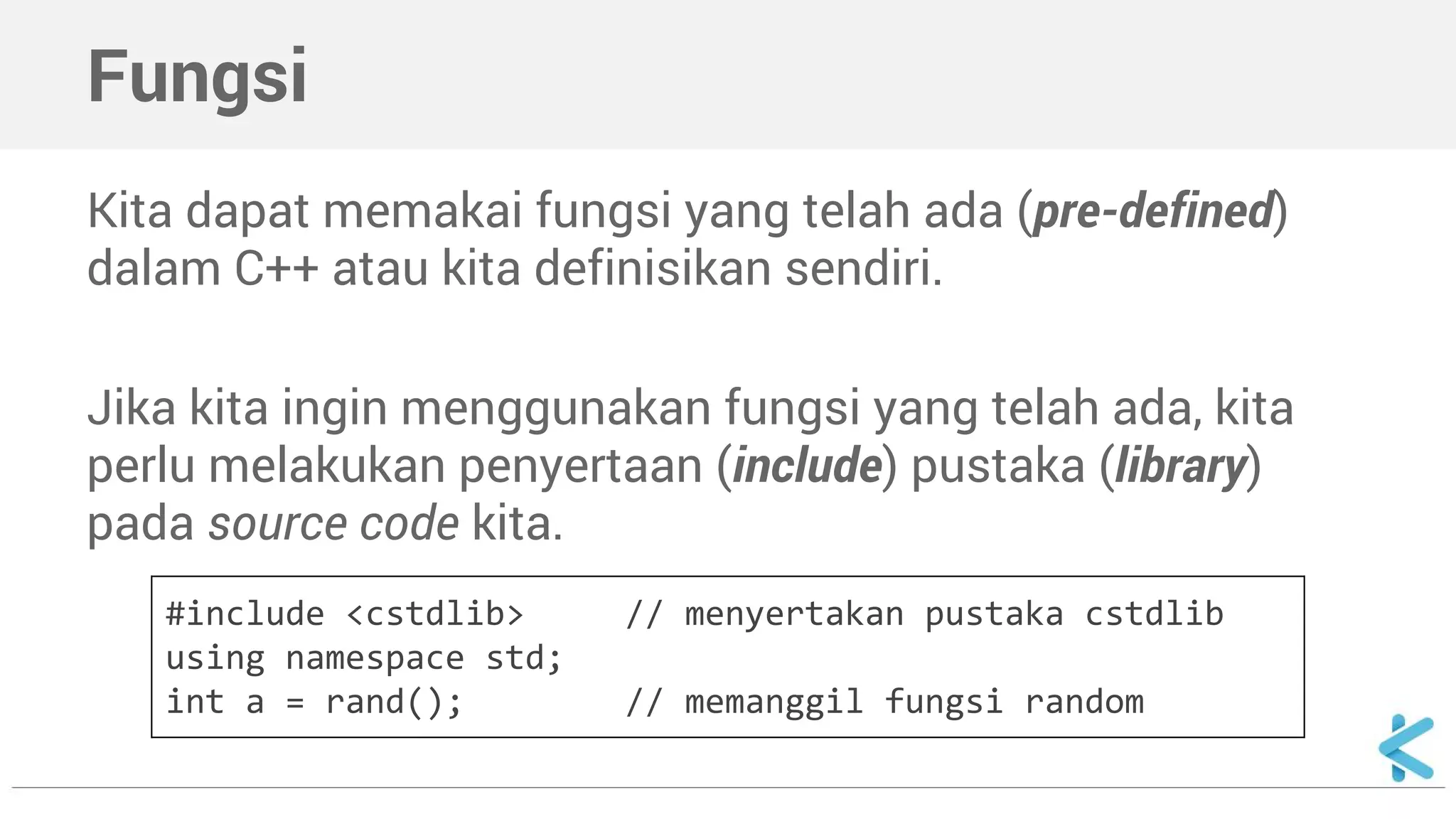 Algoritma dan Struktur Data - fungsi dan prosedur c++ | PDF