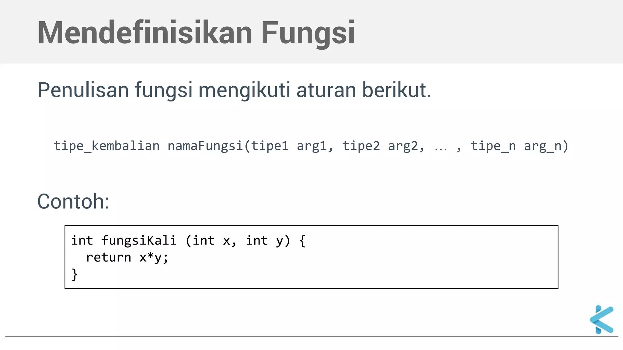 Algoritma dan Struktur Data - fungsi dan prosedur c++ | PDF
