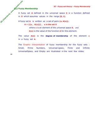 Fuzzy Set Theory and Classical Set Theory (Soft Computing) | PDF