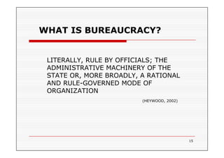 GOVERNMENT INSTITUTION