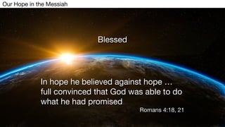 In This Hope We Are Saved | PDF