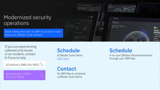 La evolución de IBM Qradar Suite | PDF