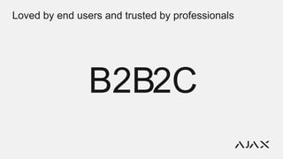 Loved by end users and trusted by professionals
 