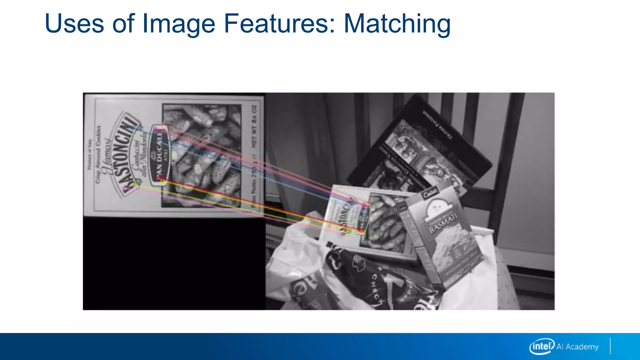 Uses of Image Features: Matching
 