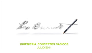 INTRO PAGE INGENIERÍA  CONCEPTOS BÁSICOS JULIO/2011 