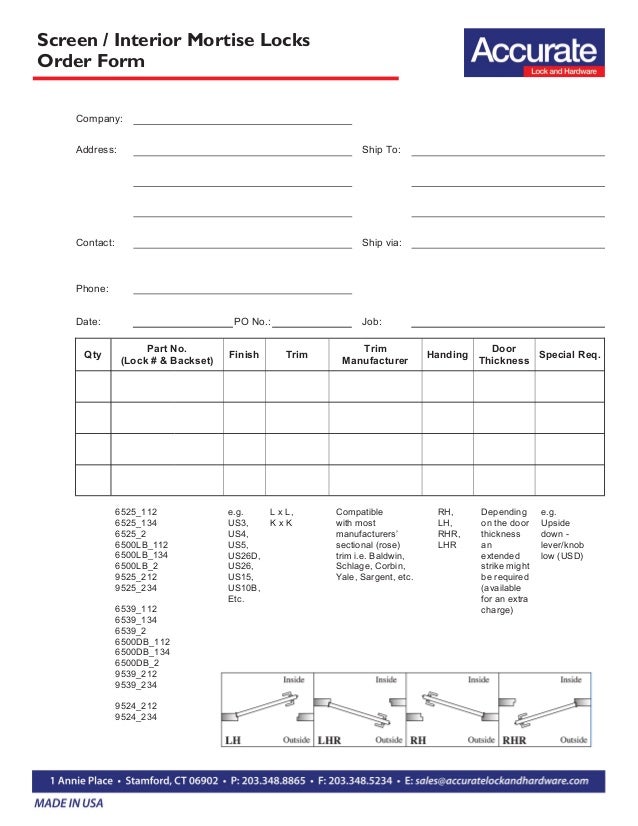 interior screen door hardware interior door order form
