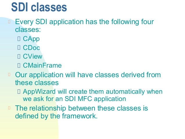 Scribble Sample Mfc Mdi Drawing Application : Introduction to mfc