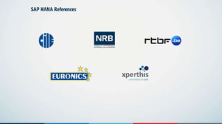 SAP HANA References
 