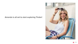 16
Amanda is all set to start exploring Tinder!
 