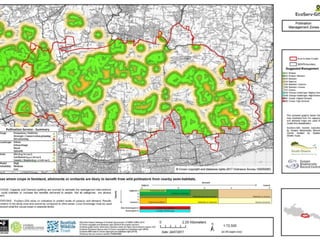 Delivering ‘Net Zero with Nature’ – The link between Nature
Recovery and Climate Action. Starting to develop nature-based
solutions for addressing climate change impacts.
 Supporting farming and the land-based sector in its transition
to low-carbon future.
 Work with land-based sector partners to collaborate on the
delivery of shared net-zero targets.
 Develop pilot projects that show how Nature Recovery might
be financed through the development of carbon off-setting
schemes.
 Identify the best carbon storage options for the National Park
that provide the widest range of ecosystem service benefits.
Enhance the capacity for carbon storage and sequestration at
 