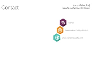 Contact
Ivano Malavolta |
Gran Sasso Science Institute
iivanoo
ivano.malavolta@gssi.infn.it
www.ivanomalavolta.com
 