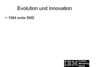 Mobile Kommunikation im Wandel
