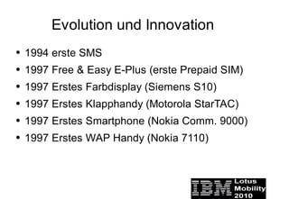 Mobile Kommunikation im Wandel