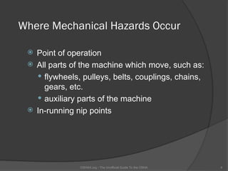 Machine Catch Points Example 06 Safety course for Machine Guarding.ppt