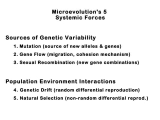 Microevolution | PPT