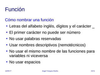 Programación 1: funciones en C | PDF