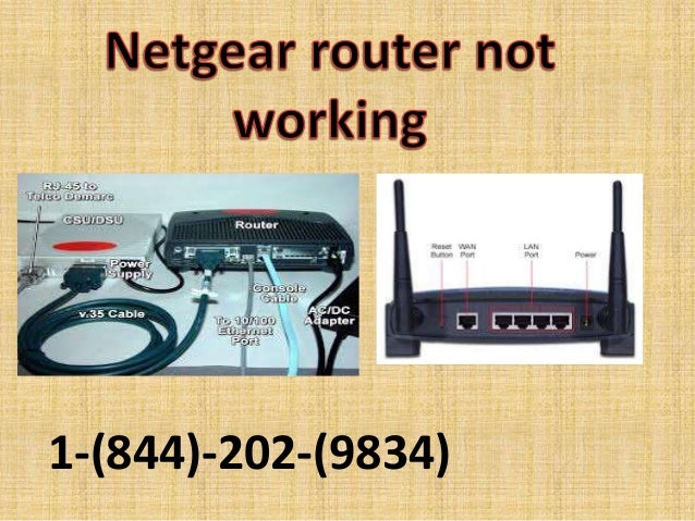 Netgear Router Not Working With Modem|1-844-202-9834|Router Not