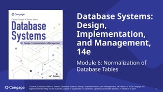 Comprehensive Guide to Database Normalization: Design and Management | PPTX