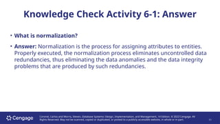 Comprehensive Guide to Database Normalization: Design and Management | PPTX