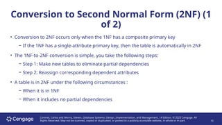 Comprehensive Guide to Database Normalization: Design and Management | PPTX