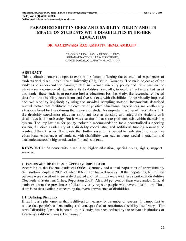 Germany Disability Disability Law In Germany: An Overview Of Employment, Education And – FWOD