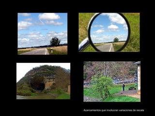 Acercamientos que involucran variaciones de escala 