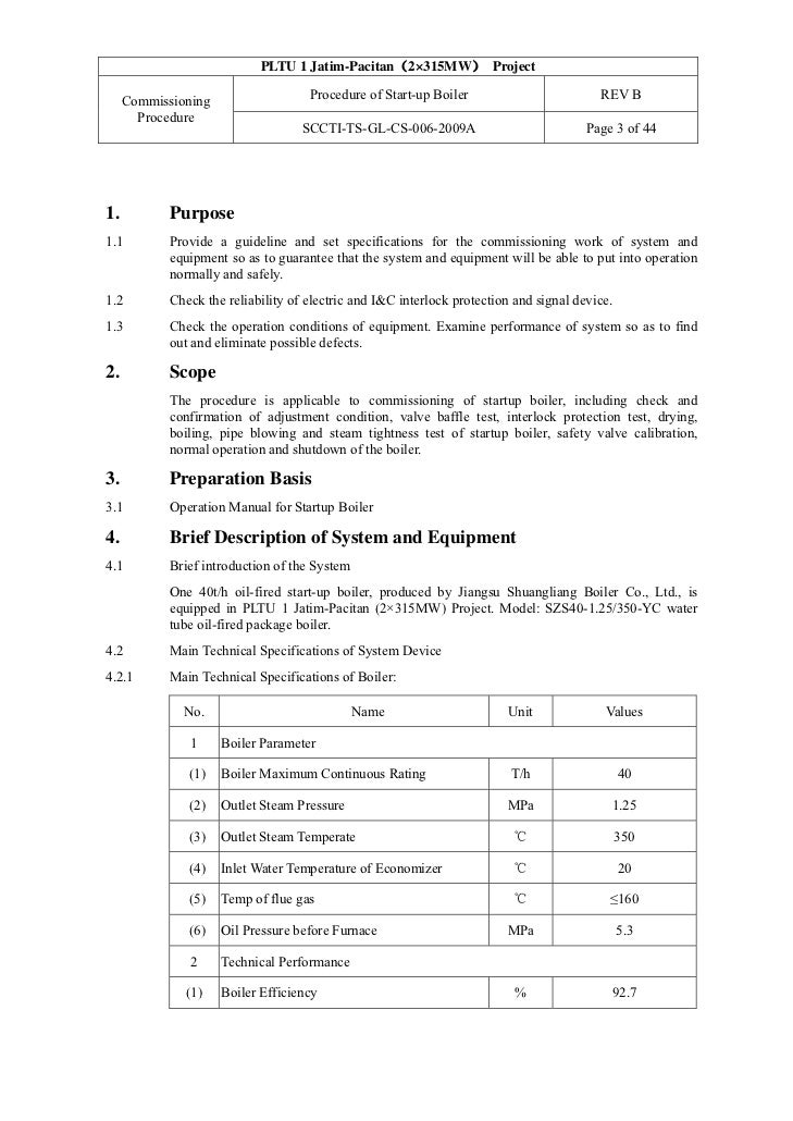 06 procedure of start up boiler ok