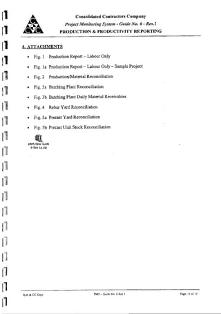 06 production and produtivty reporting