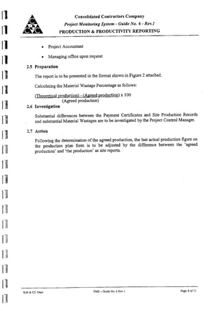 06 production and produtivty reporting