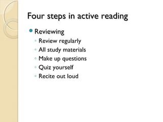 Reading to Learn | PPT