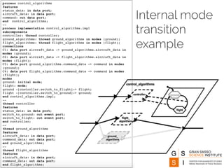 Internal mode 
transition 
example 
 