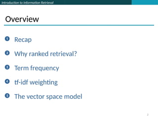 IITB CS635 - Information Retrieval - Lecture 6 | PPTX