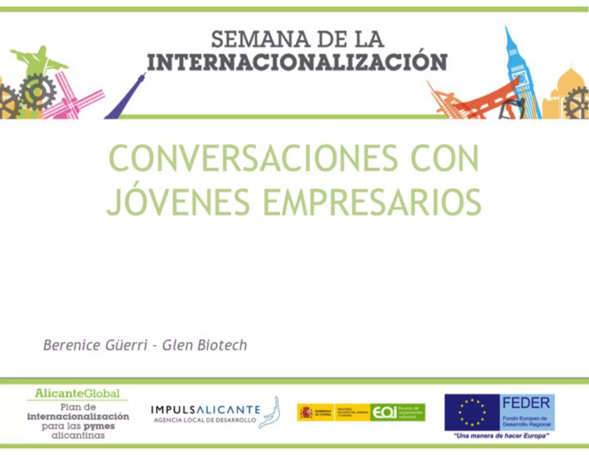 06. Conversaciones con jóvenes empresarios - Berenice Güerri
