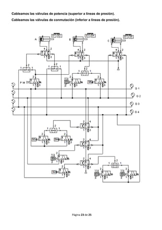 004 Electroneumática y Neumática: Método de cascada 