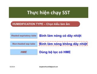 Thực hiện chạy SST
03/2014 dangthanhtuan65@gmail.com
 