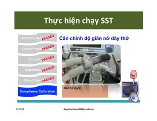 Thực hiện chạy SST
03/2014 dangthanhtuan65@gmail.com
 