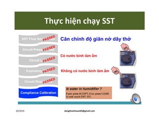 Thực hiện chạy SST
03/2014 dangthanhtuan65@gmail.com
 