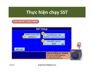 Thực hiện chạy SST
03/2014 dangthanhtuan65@gmail.com
 