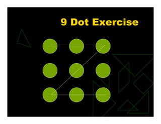 9 Dot Exercise
 