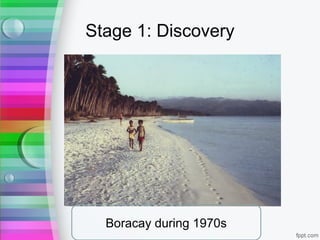 Stage 1: Discovery
Boracay during 1970s
 